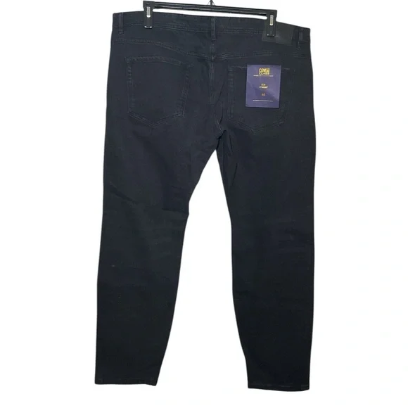 Cavalli Class black slim straight leg jeans sz 40 - Picture 2 of 9